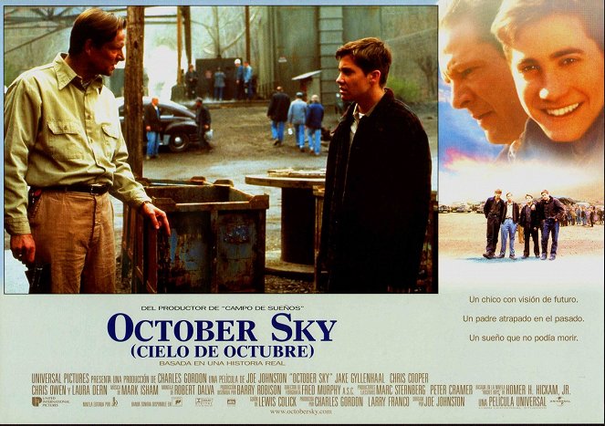 Céu de Outubro - Cartões lobby - Chris Cooper, Jake Gyllenhaal
