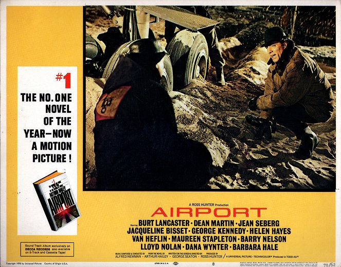 Airport - Lobbykaarten - Burt Lancaster