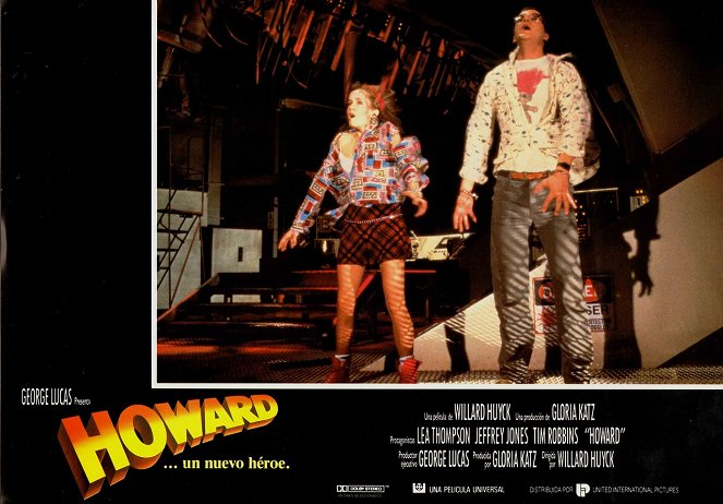 Howard the Duck - Lobbykarten - Lea Thompson, Tim Robbins