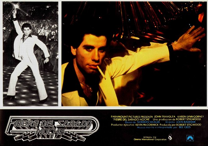 Saturday Night Fever - Lobby karty - John Travolta