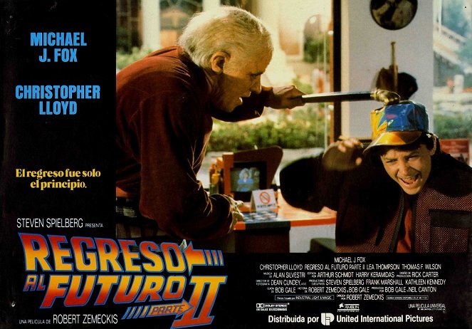 Regreso al futuro II - Fotocromos - Tom Wilson, Michael J. Fox