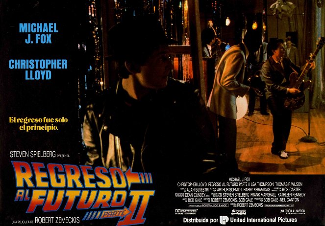 Back to the Future Part II - Lobbykaarten - Michael J. Fox