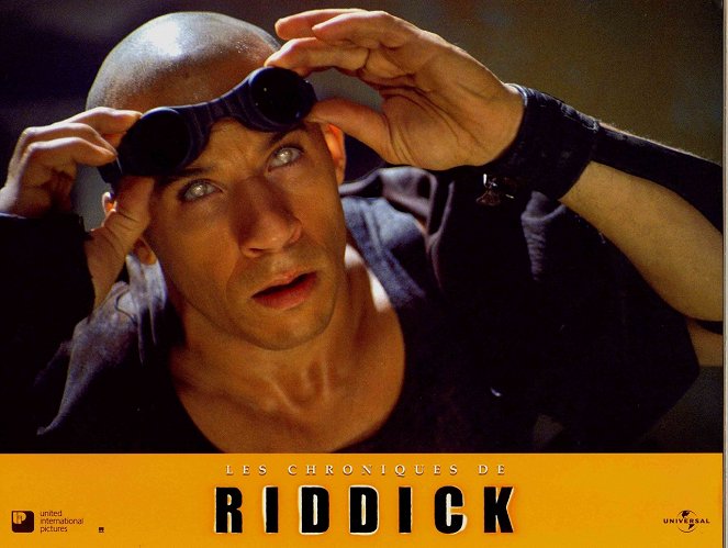 Les Chroniques de Riddick - Cartes de lobby - Vin Diesel