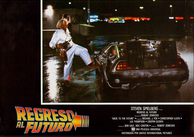 Regresso ao Futuro - Cartões lobby - Christopher Lloyd