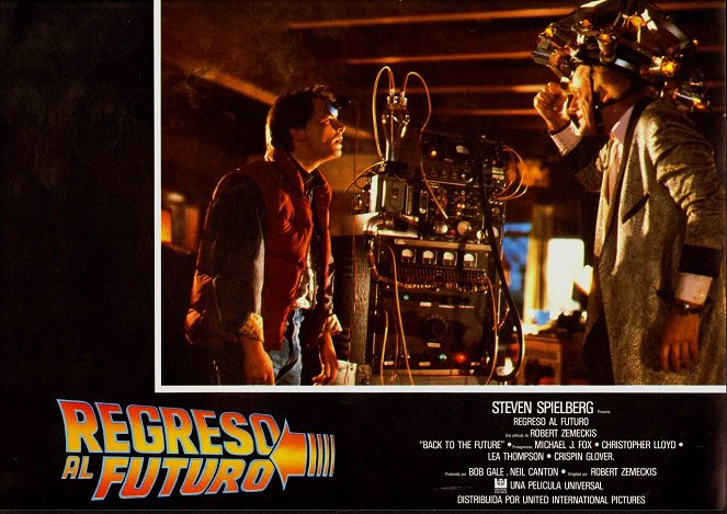 Back to the Future - Lobbykaarten - Michael J. Fox, Christopher Lloyd