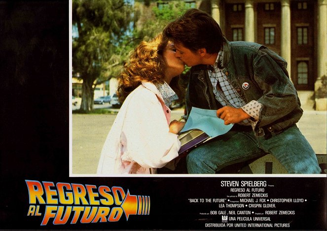 Back to the Future - Lobbykaarten - Claudia Wells, Michael J. Fox