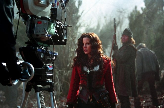Van Helsing - Z natáčení - Kate Beckinsale