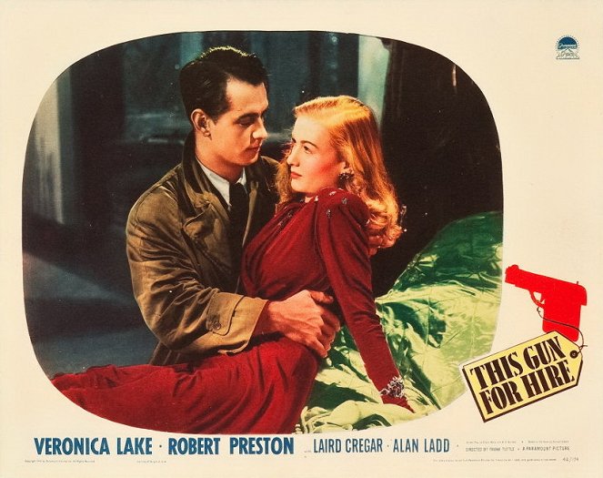 This Gun for Hire - Lobby Cards - Alan Ladd, Veronica Lake