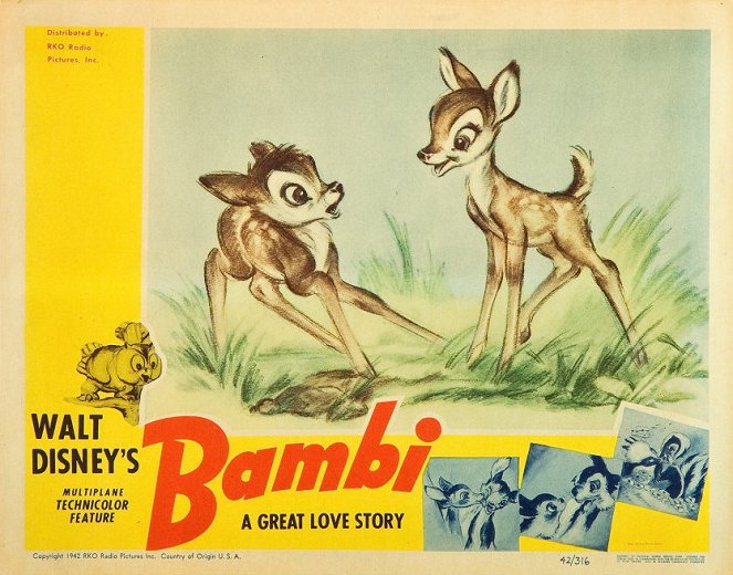 Bambi - Cartões lobby
