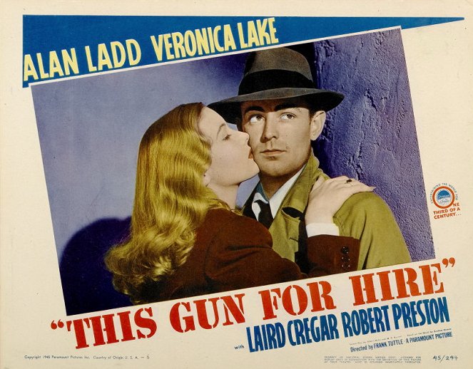 This Gun for Hire - Cartões lobby - Veronica Lake, Alan Ladd