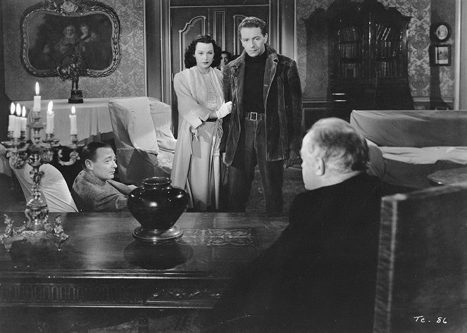 The Conspirators - Filmfotos - Peter Lorre, Hedy Lamarr, Paul Henreid