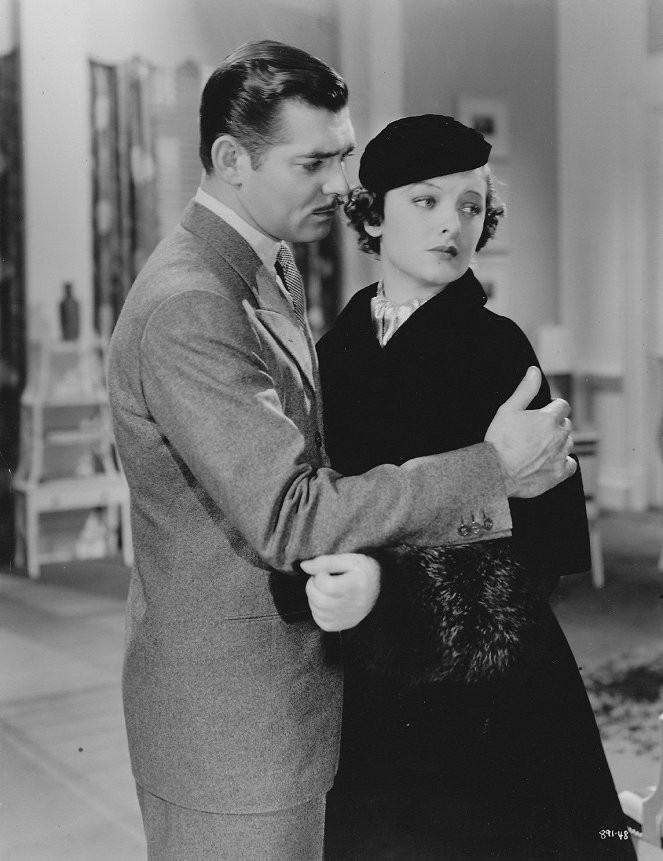 Vaimo ja sihteeri - Kuvat elokuvasta - Clark Gable, Myrna Loy