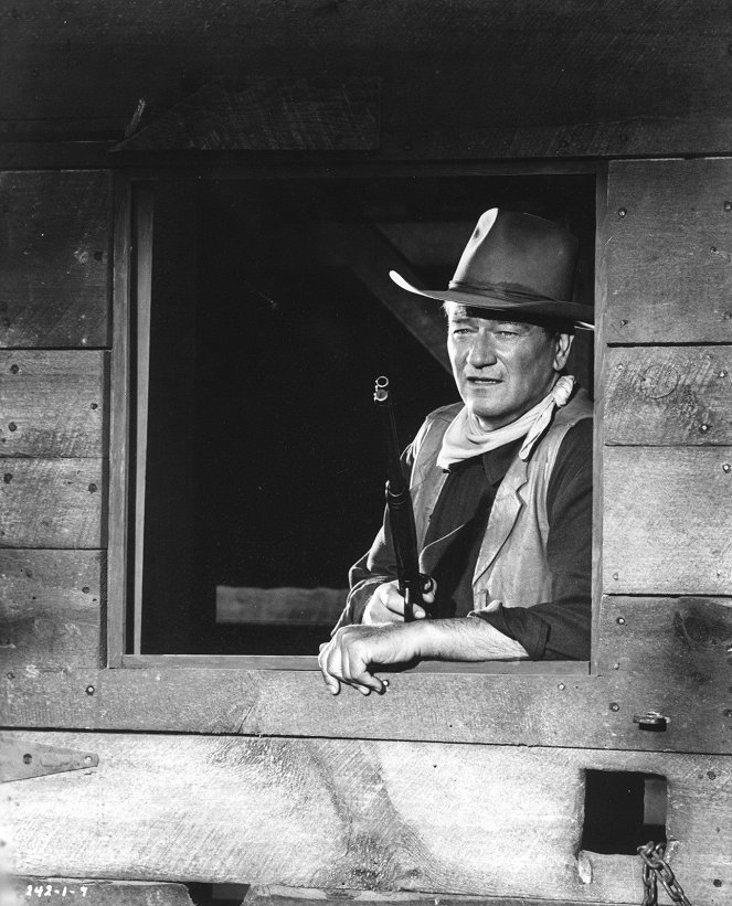 Os Quatro Filhos de Katie Elder - Do filme - John Wayne