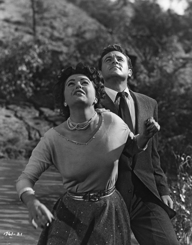 Metaluna IV antwortet nicht - Filmfotos - Faith Domergue, Rex Reason