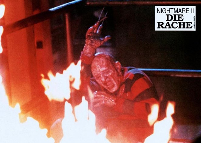 A Nightmare on Elm Street 2: Die Rache - Lobbykarten - Robert Englund