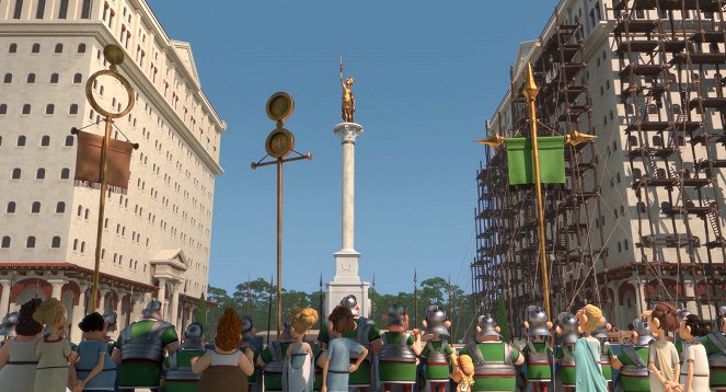 Asterix en Obelix 3D: de Romeinse lusthof - Van film