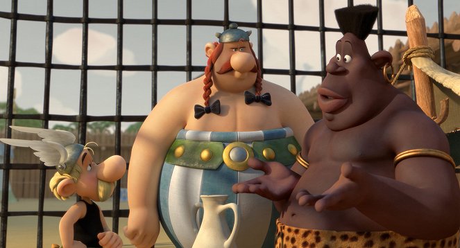 Asteriks i Obeliks: Osiedle Bogów - Z filmu