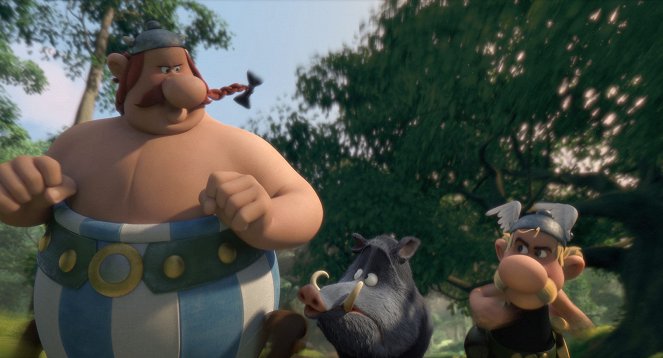 Asterix en Obelix 3D: de Romeinse lusthof - Van film