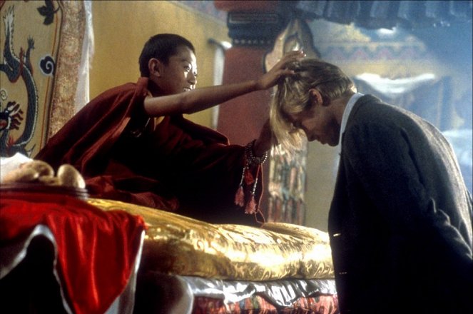 Hét év Tibetben - Filmfotók - Jamyang Jamtsho Wangchuk, Brad Pitt