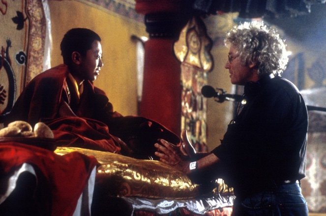 Sete Anos no Tibete - De filmagens - Jamyang Jamtsho Wangchuk, Jean-Jacques Annaud