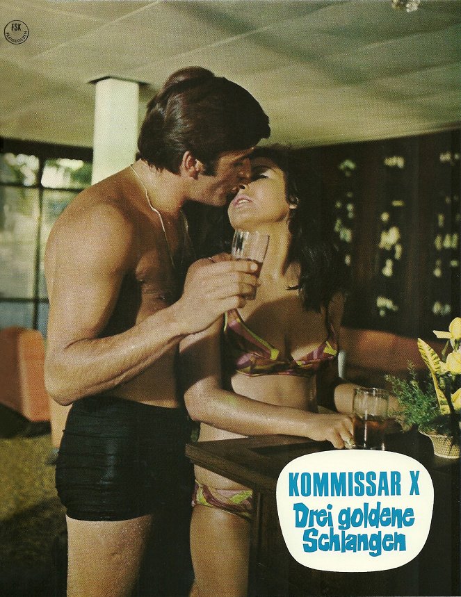 Kommissar X - Drei goldene Schlangen - Fotocromos - Tony Kendall