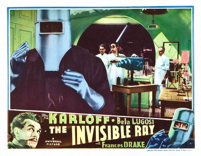 The Invisible Ray - Lobbykarten