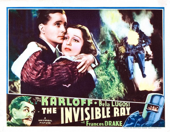 The Invisible Ray - Lobby Cards