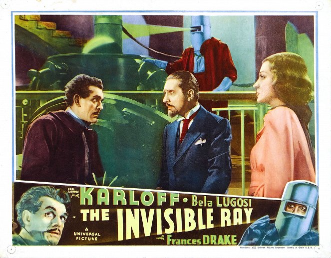 The Invisible Ray - Cartões lobby
