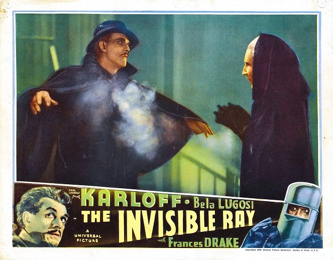 The Invisible Ray - Cartões lobby