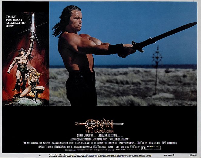 Conan Barbaari - Mainoskuvat - Arnold Schwarzenegger