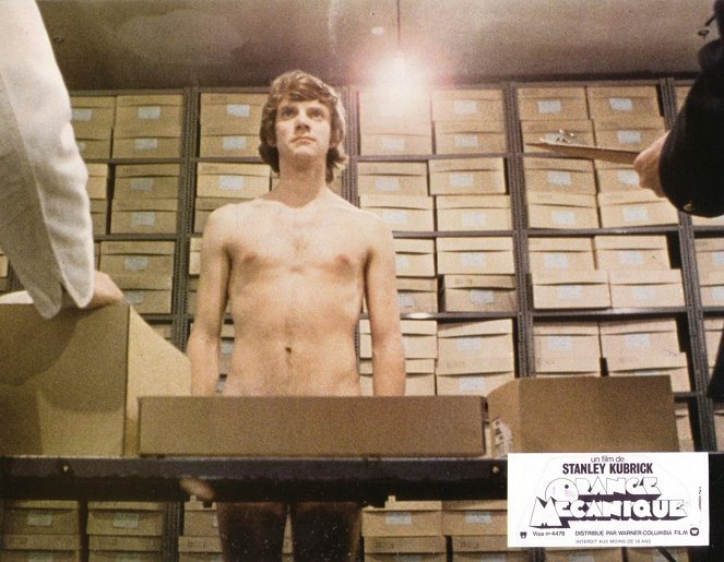 Orange mécanique - Cartes de lobby - Malcolm McDowell