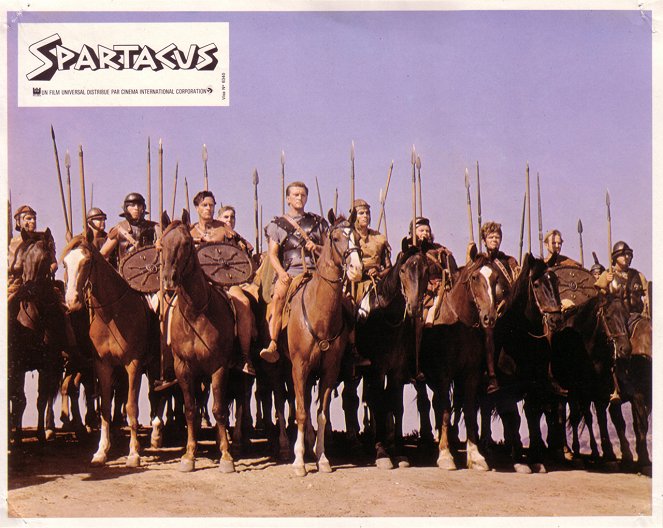 Spartacus - Cartes de lobby - Kirk Douglas