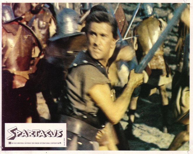Spartakus - Lobby karty - Kirk Douglas