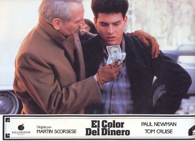 Die Farbe des Geldes - Lobbykarten - Paul Newman, Tom Cruise