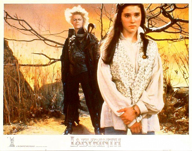 Die Reise ins Labyrinth - Lobbykarten - David Bowie, Jennifer Connelly