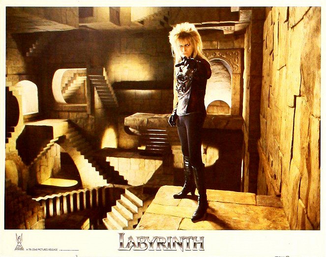 O Labirinto - Cartões lobby - David Bowie