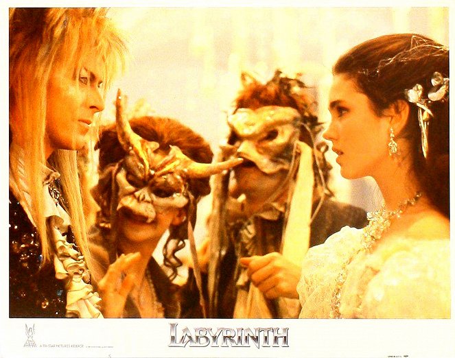 Labyrinthe - Cartes de lobby - David Bowie, Jennifer Connelly
