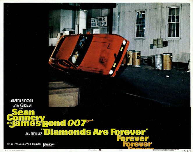 Diamonds Are Forever - Lobby Cards