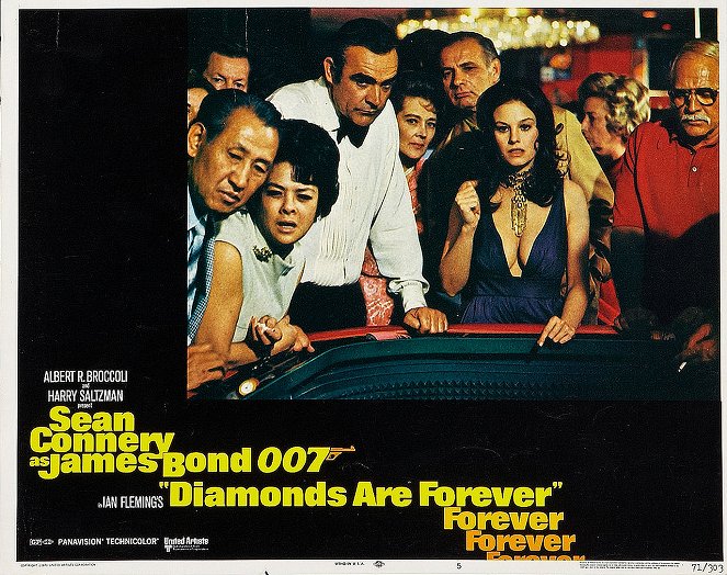 James Bond 007 - Diamantenfieber - Lobbykarten - Sean Connery, Lana Wood