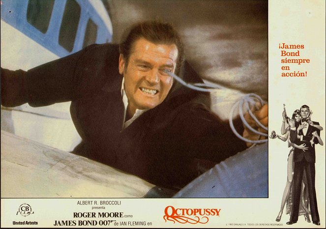 007 - Operação Tentáculo - Cartões lobby - Roger Moore