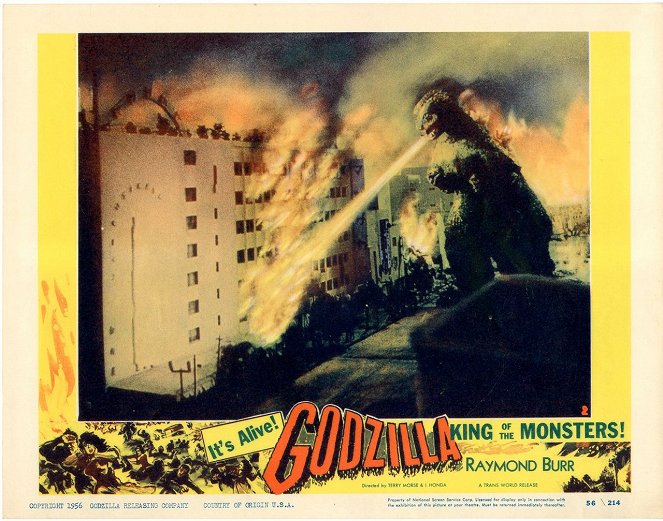Godzilla, rey de los monstruos - Fotocromos