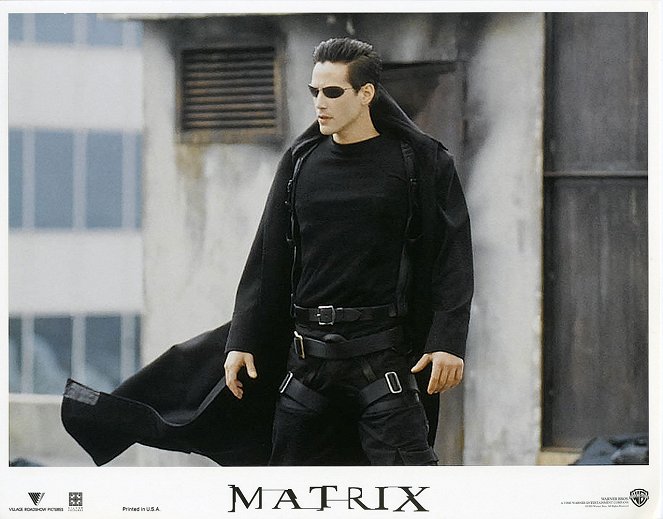 Matrix - Cartes de lobby - Keanu Reeves