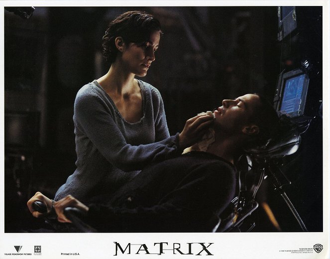 Matrix - Lobby karty - Carrie-Anne Moss, Keanu Reeves