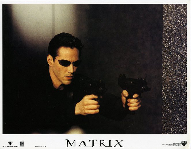 Matrix - Cartes de lobby - Keanu Reeves