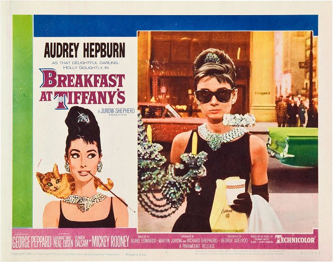 Boneca de Luxo - Cartões lobby - Audrey Hepburn