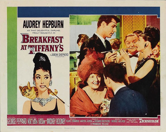 Diamants sur canapé - Cartes de lobby - Audrey Hepburn