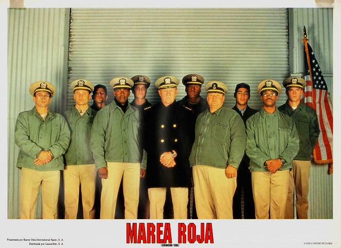 USS Alabama - Cartes de lobby - Viggo Mortensen, Denzel Washington, Gene Hackman