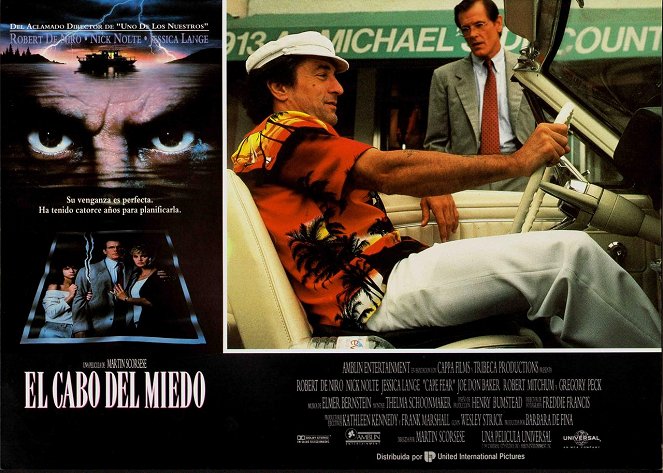 O Cabo do Medo - Cartões lobby - Robert De Niro, Nick Nolte
