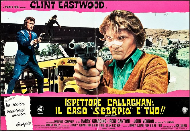 Dirty Harry - Lobby Cards - Clint Eastwood, Andrew Robinson