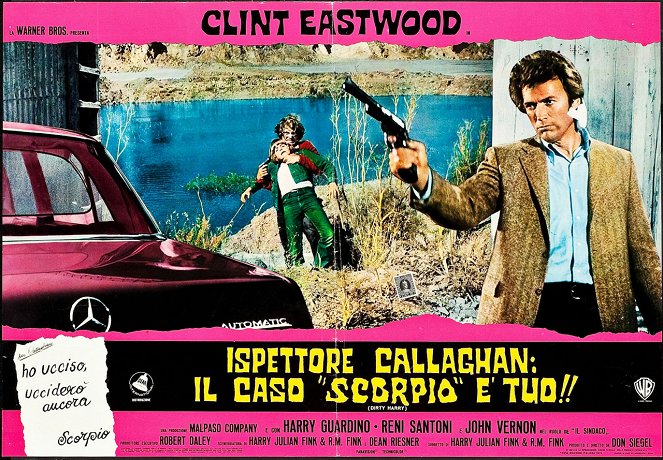 Dirty Harry - Lobbykarten - Andrew Robinson, Clint Eastwood